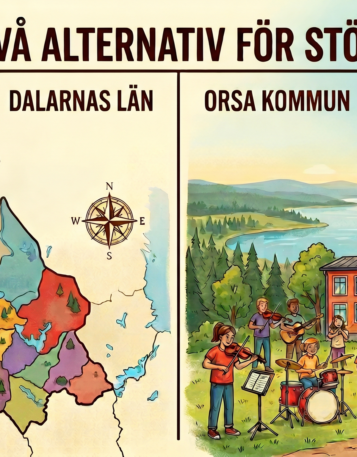 Prioritera Orsa i tuffa budgettider!